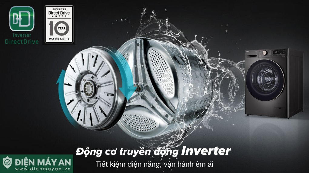 Máy giặt LG AI DD Inverter 14 kg FV1414S3BA